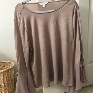Bell sleeve Lauren Conrad blouse